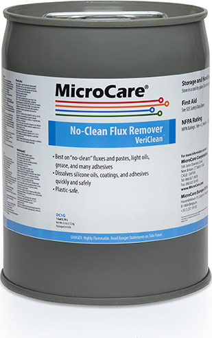 MicroCare MCC-DC1G - No Clean Flux Remover, VeriClean (1 Gallon Mini-Pail)