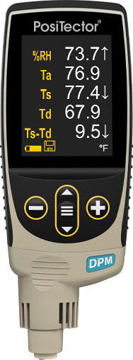 DeFelsko PosiTector DPM1 - G - PosiTector DPM 1 Standard Integral Dew Point Meter