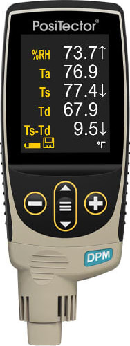 DeFelsko PosiTector DPMIR1 - G - PosiTector DPM IR1 Standard Integral Dew Point Meter