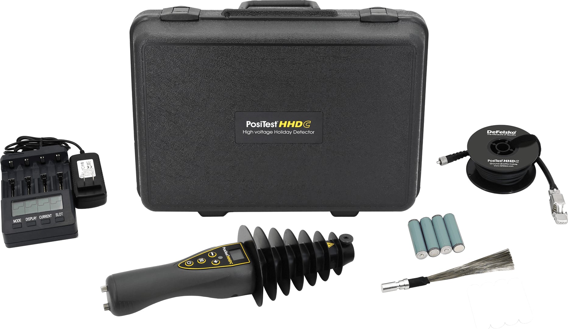 DeFelsko HHDCKIT - Positest HHD C High Voltage Holiday Detector Kit
