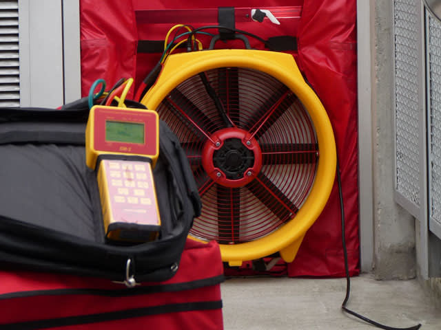 Retrotec Q46 Digital Cloth Door Fan System with Automatic Control