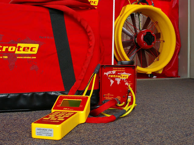 Retrotec Q4E (Standard) High Power Digital Cloth Door Fan System with Automatic Control