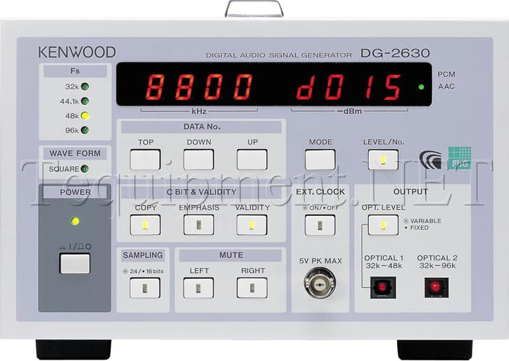 Kenwood DG-2630 Digital Pattern Generator W/aac