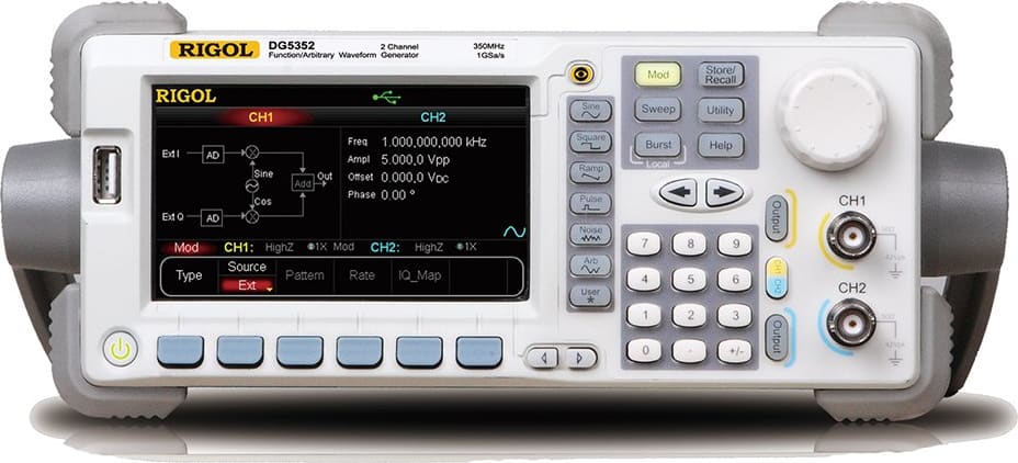 Rigol DG5352 Arbitrary Waveform Function Generator 350 MHz, 2 Channel