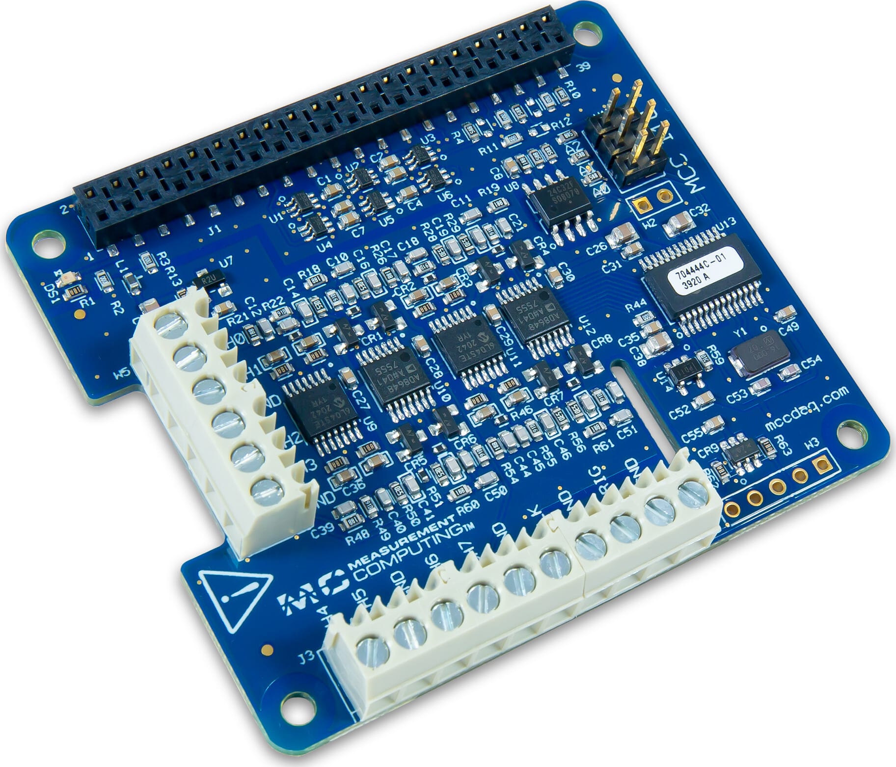 Digilent MCC 118 - 12-Bit, 8-Channel Voltage Measurement DAQ HAT for Raspberry Pi