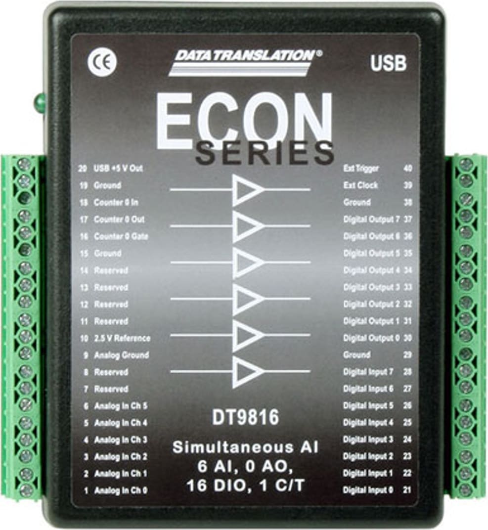 Digilent MCC DT9816-S - Simultaneous USB DAQ Device