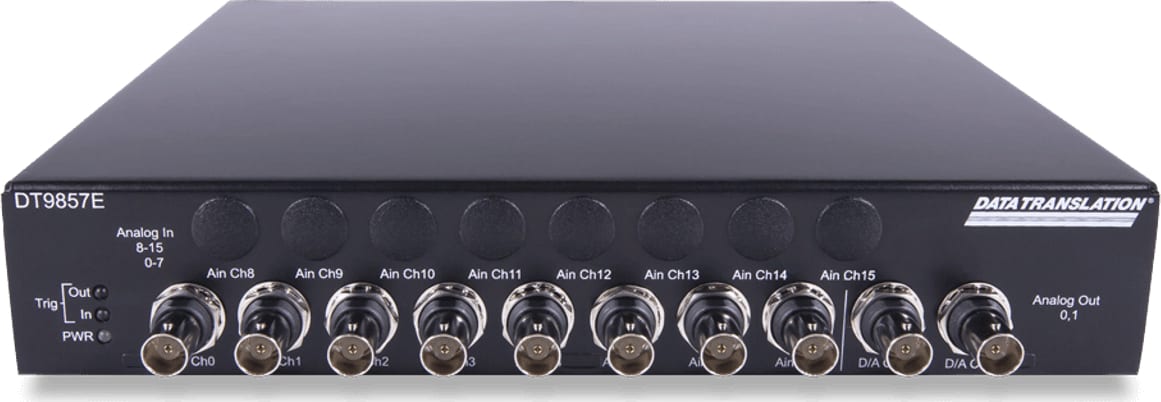 Digilent MCC DT9857E-8-xAO - High-Channel Dynamic Signal Analyzer (8 ch)