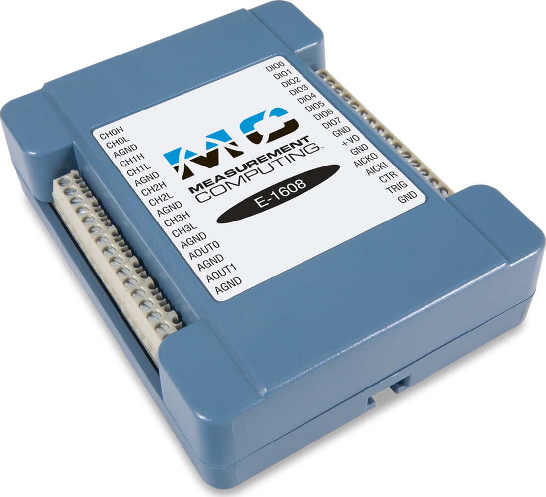 Digilent MCC E-1608 - Multifunction Ethernet DAQ Device (16-bit, 250 kS/s)