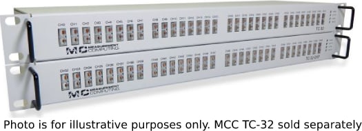 Digilent MCC TC-32-EXP - 32-Channel Thermocouple Input Expansion Device for TC-32