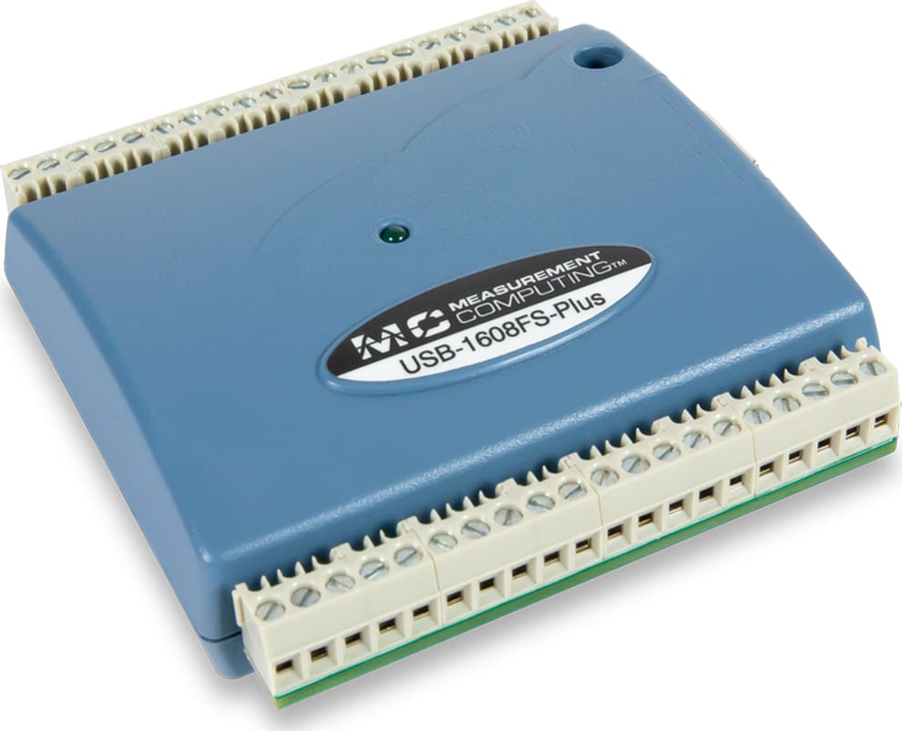 Digilent MCC USB-1608FS - Simultaneous USB DAQ Device (16-kit, 100 kS/s/ch)