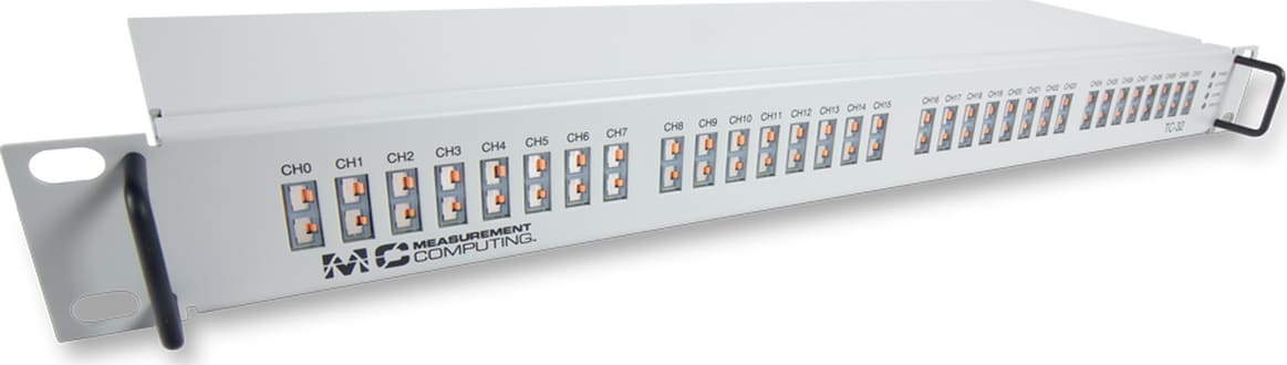 Digilent MCC TC-32 - High-Precision Thermocouple Measurement USB/Ethernet System (32 Thermocouple inputs, 40 digital I/O)