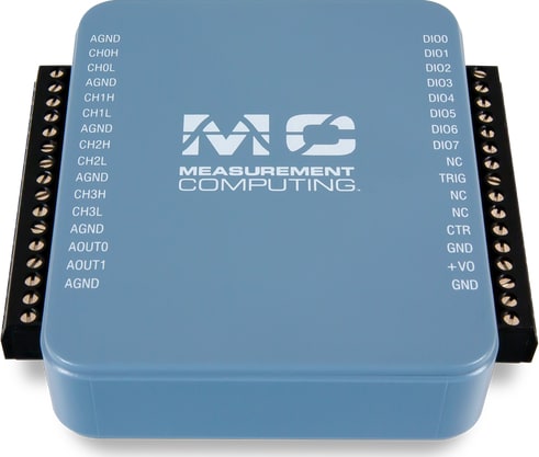 Digilent MCC USB-234 - Multifunction USB DAQ Device (16-bit, 100 kS/s)