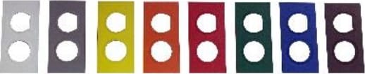 Dranetz CL-KIT-HDPQ - HDPQ Colored V/I Channel Label Kit