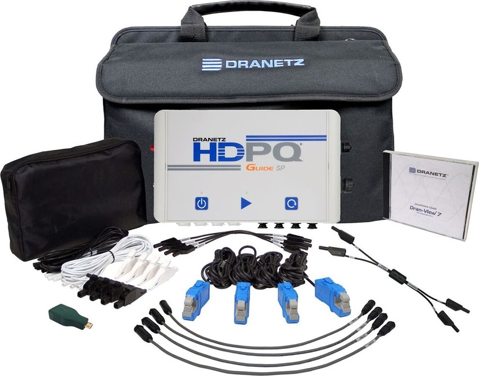 Dranetz HDPQ-SPGA10PKG - HDPQ Guide SP 10A Package, Qty (4) TR-2510B (0.1A-10A CT) clamp CT's