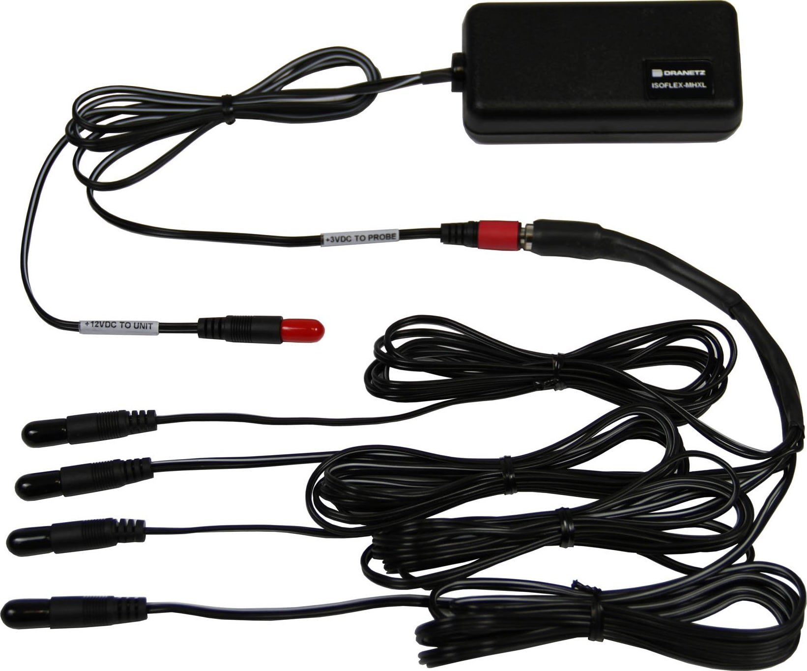 Dranetz ISOFLEX-MHXL4P - Isolated Power Adapter with RR/PS/4A Cable
