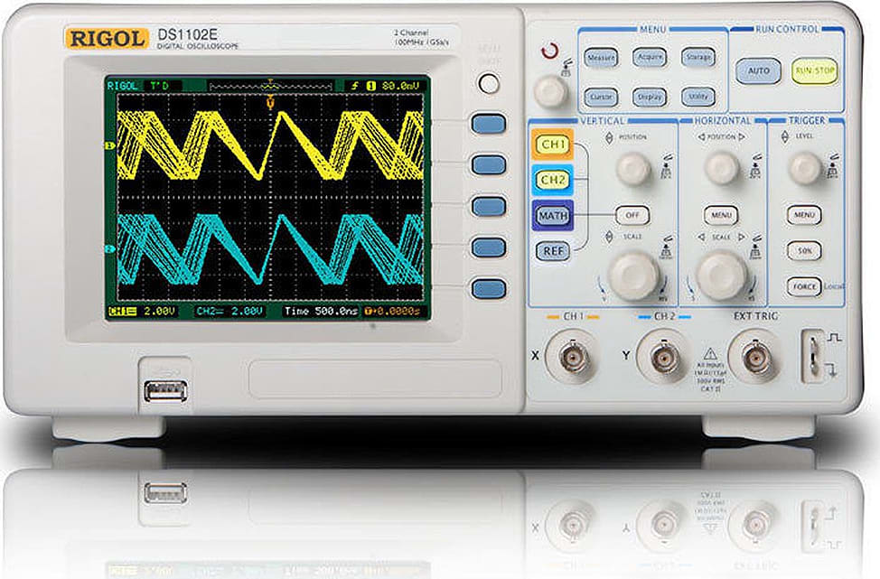 Rigol DS1102E Digital Oscilloscope 100MHz