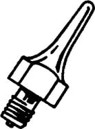 Weller DS116 .093' OD x .043' ID x .75' Reach Threaded Tiplet