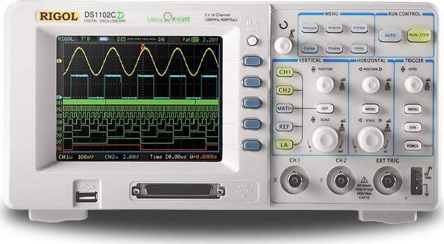 Rigol DS1202A 2GSa/s 200MHz Digital Oscilloscope