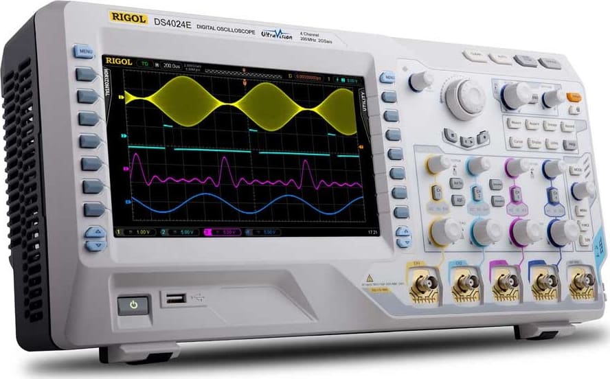 Rigol DS4014E Digital Oscilloscope 100 MHz, 2 GSa/s, 14 Mpts, 4-analog-channel
