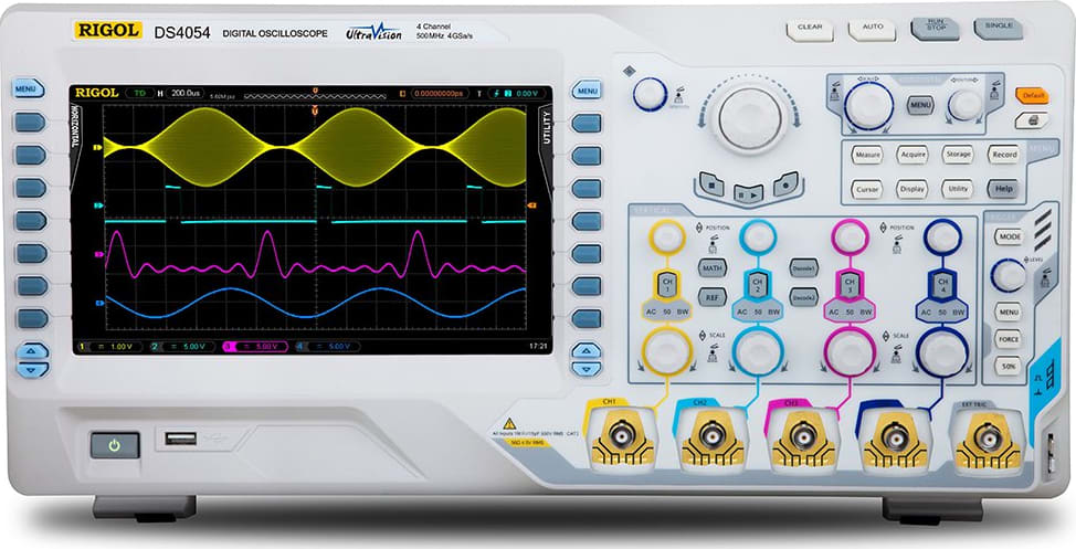 Rigol DS4054 500 MHz Digital Oscilloscope with 4 Channels