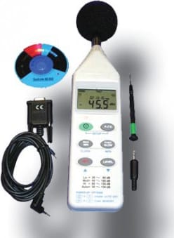General DSM3200DLCERT Digital Data Logging Sound Meter