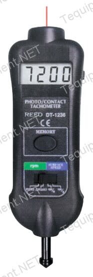 Reed DT-1236L Tachometer, Photo/contact, 99,999rpm/19,999 Rpm