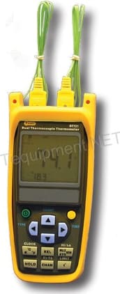 General DT721 Wide Range Dual Port Digital Thermometer with Boot