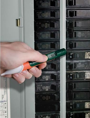 Extech DV40 Non-Contact Voltage and Current Detectors - Style (voltage): Pen, Voltage Range (voltage detector): 200V, AC Volts: Yes