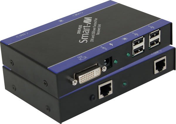 Smart-AVI DVXU-RXS - DVI-D/USB CAT6 STP Receiver