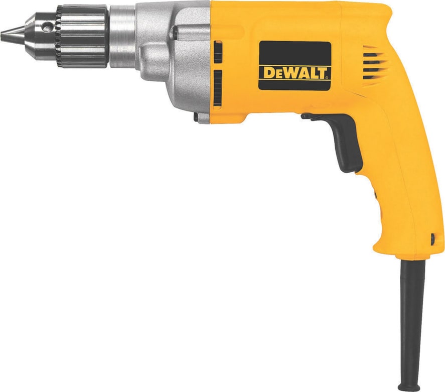Dewalt DW223G - VSR Drill, 3/8' (10mm), 3-Wire Grounded Plug/Cord