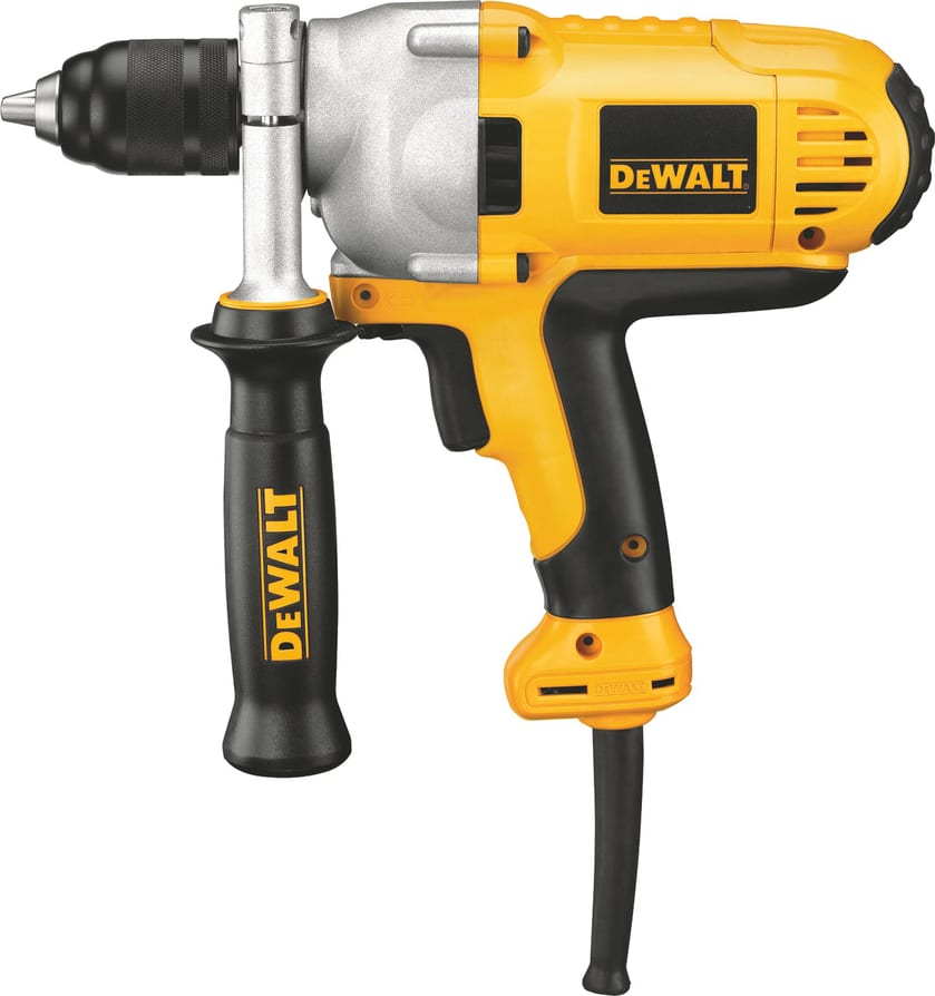 Dewalt DWD215G - Drill, Keyless Chuck, Heavy Duty, Mid-Handle Grip, 10.0 Amp Motor
