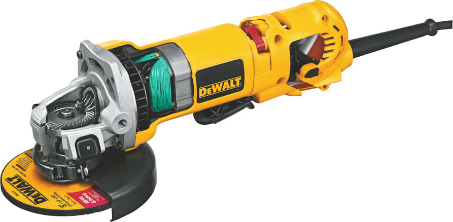 Dewalt DWE402 - Small Angle Grinder, Heavy Duty, 4-1/2', 10 Amp, Quick-Change