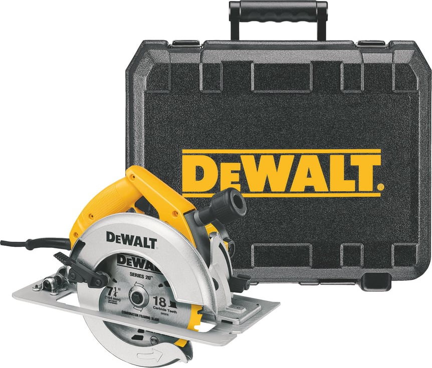 Dewalt DWE575SB - Circular Saw with Electric Brake, 7-1/4-Inch, Lightweight, Patented 15-Amp Motor