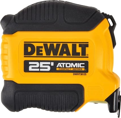 Dewalt DWHT38125S - Measuring Tape, 25 ft, Atomic Compact Series