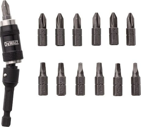 Dewalt DWPVTC14 - Pivot Holder Set, Magnetic Bit Tip Holder, 6.69' x 3.9 x 1.1, 14-Piece