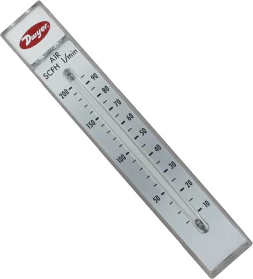 Dwyer RMB-50D - Flowmeter, Range 1.2-10 Scfh/0.6-5 Lpm Air