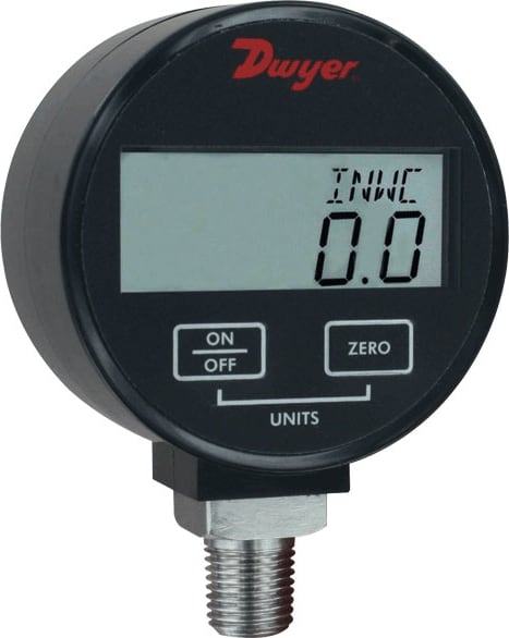 Dwyer DPGW-12 - Digital Pressure Gauges 30 IN HG-0-100 PSI
