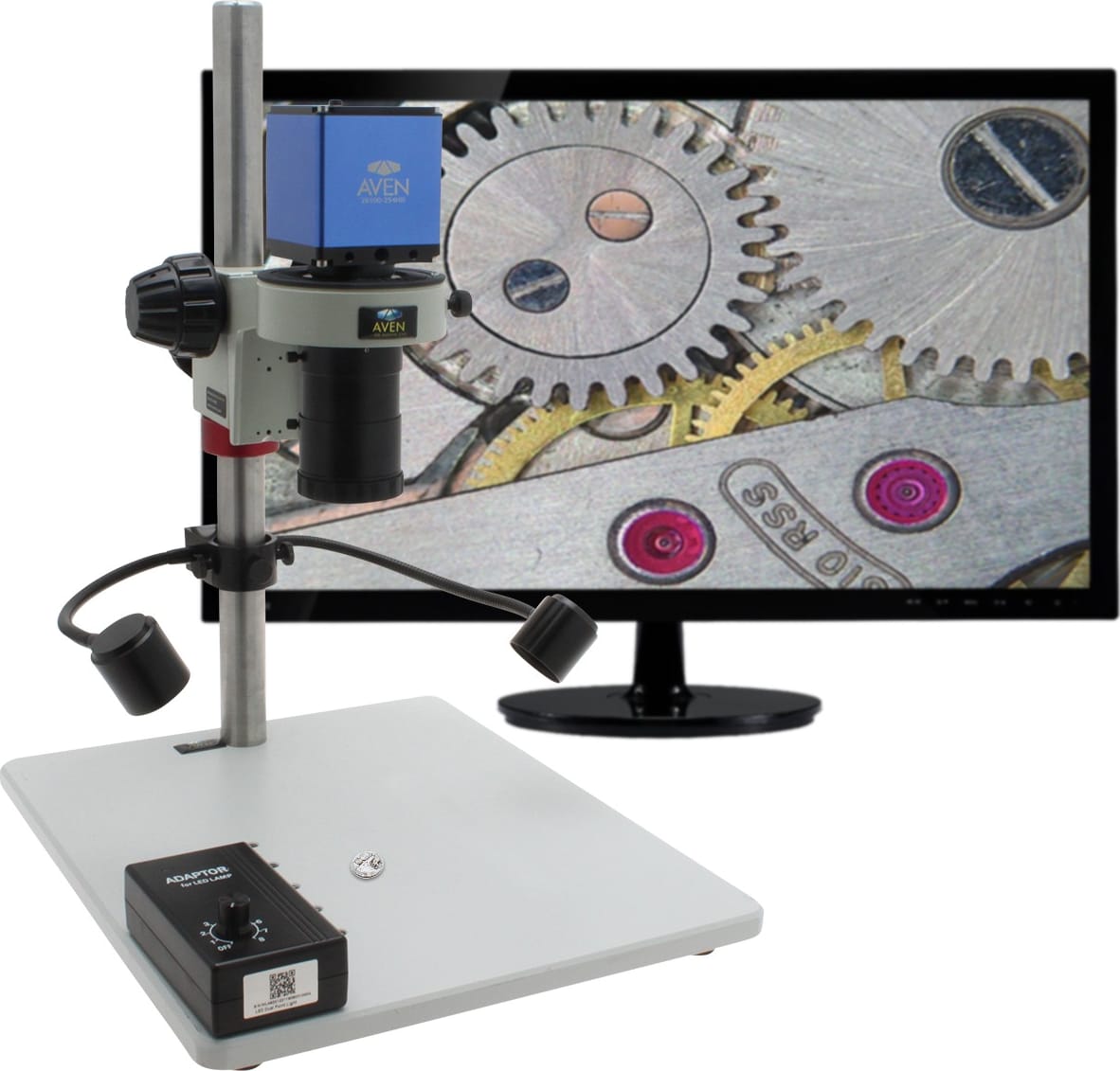 Aven Tools E-254-570 - Digital Microscope System (6.5x - 65x) with 1080p HDMI Camera