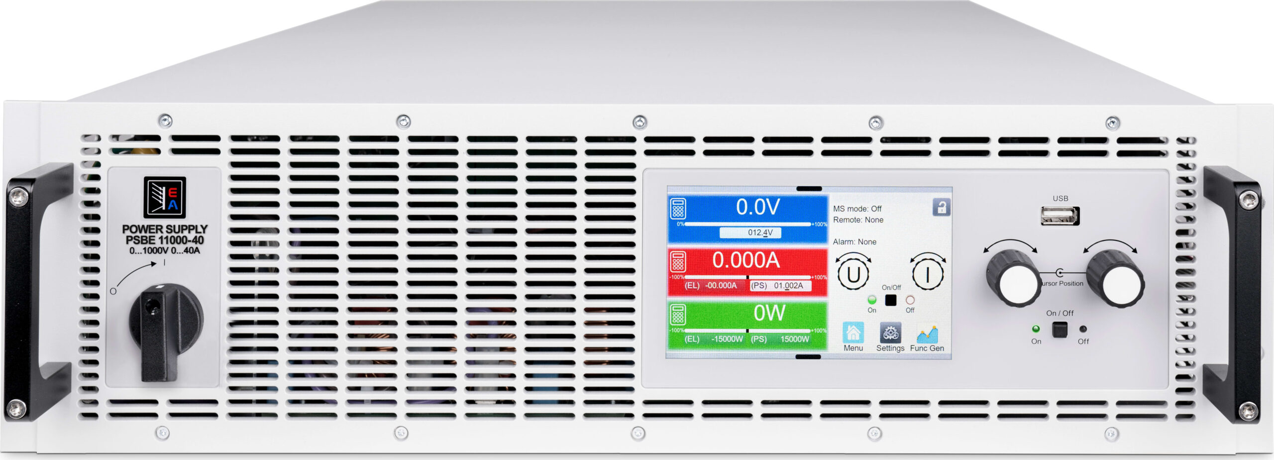Elektro-Automatik EA-PSB 10360-40 3U - Programmable Bi-Directional DC Power Supply, Rackmount, 208-480, 360 VDC, 40 ADC, 5000W