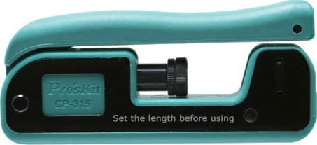 Eclipse Tools CP-315 - Adjustable Compression Tool for F, BNC, RCA Connectors