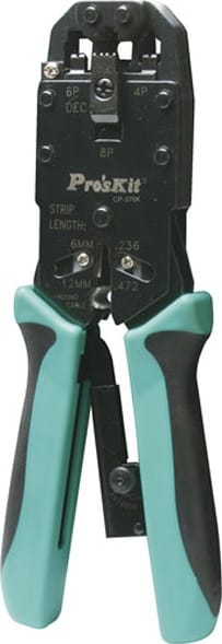 Eclipse Tools CP-376K - Professional All-in-One Modular Plug Crimper