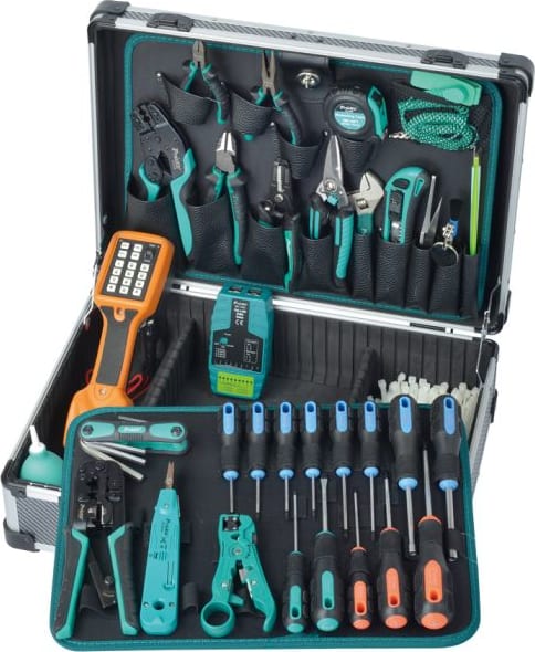Eclipse Tools PK-1938M4 - Telecom and Networking Kit with Toner and Butt Set