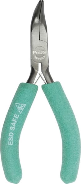 Eclipse Tools PM-055CN - ESD Safe Cushion Grip Bent Nosed Pliers