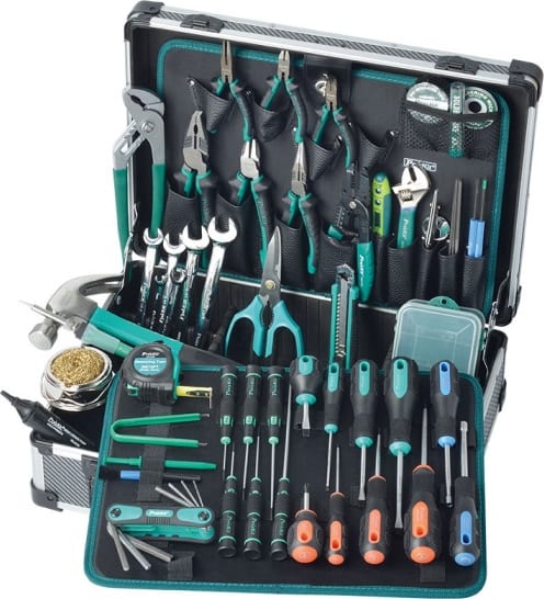 Eclipse Tools PK-1700NA - Electronics Master Kit, Briefcase Style