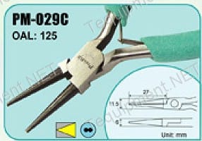 Eclipse Tools PM-029C ESD Safe Cushion Grip Pliers - Needle Nosed