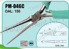 Eclipse Tools PM-046C ESD Safe Cushion Grip Pliers - Long Needle Nosed