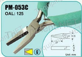 Eclipse Tools PM-053C ESD Safe Cushion Grip Pliers - Chain Nose