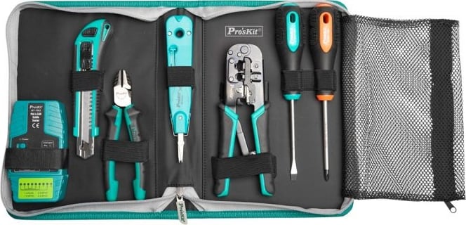 Eclipse Tools PK-2636 - CAT5 and CAT6 Professional Network Installation Tool Kit