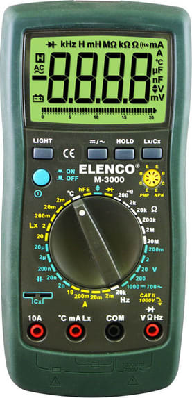 Elenco M-3000 LCR Digital Multimeter