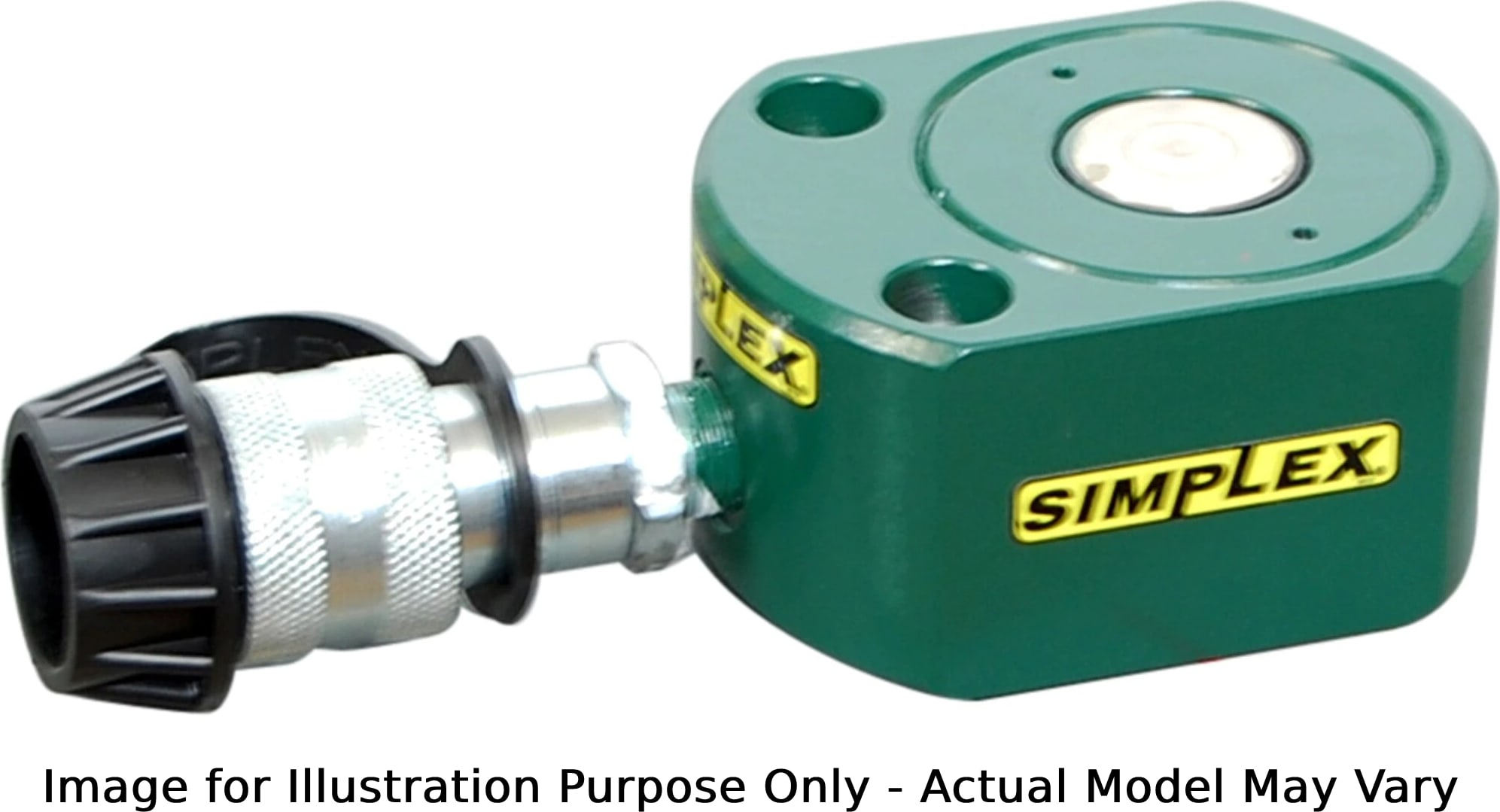 Enerpac RFS100 - Low Height Hydraulic Cylinder, 100 Tons Capacity, 0.62' Stroke, Single-Acting